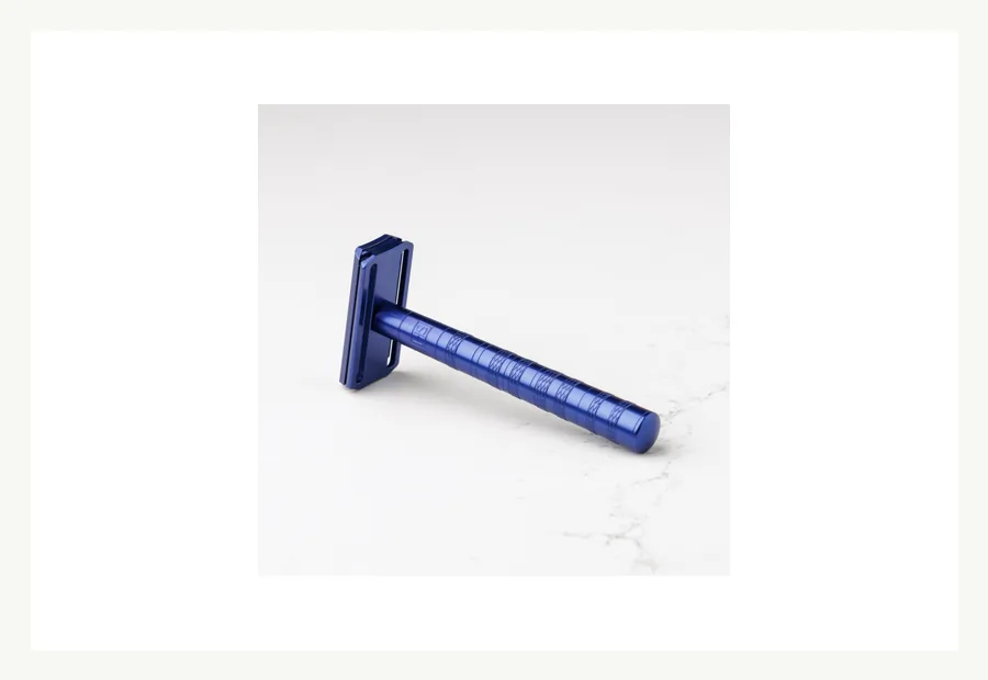 Henson AL13-M Medium Steel Blue safety razor