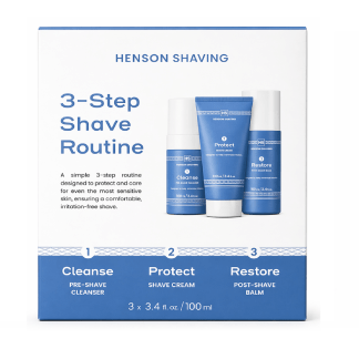 Henson 3-Step Shave Routine Bundle